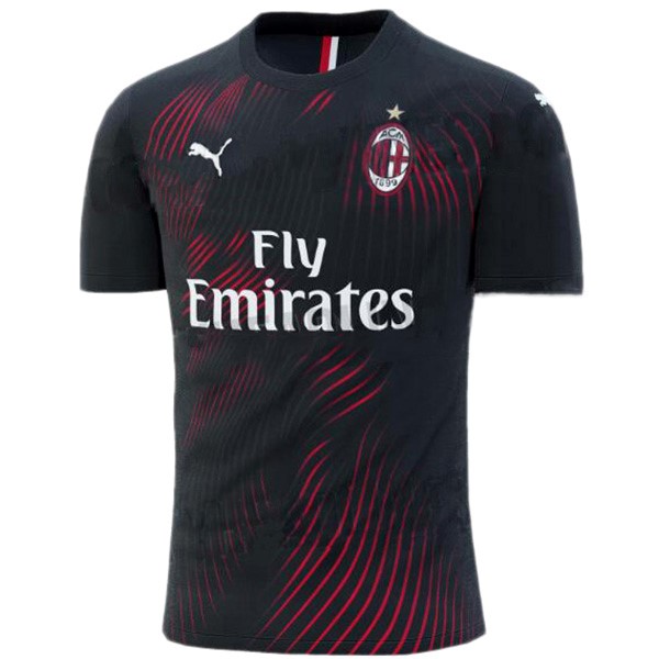 Tailandia Camiseta Milan 3ª 2019/20 Negro